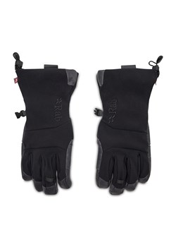 Rękawiczki Męskie Rab Baltoro Glove QAH-66-BL-S Black ze sklepu eobuwie.pl w kategorii Rękawiczki męskie - zdjęcie 166861578