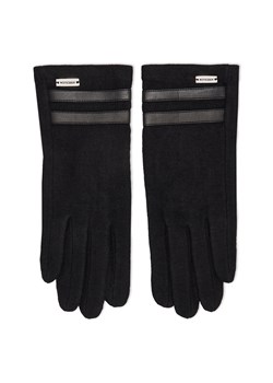 Rękawiczki Damskie WITTCHEN 47-6-200-1 Czarny ze sklepu eobuwie.pl w kategorii Rękawiczki damskie - zdjęcie 166863069