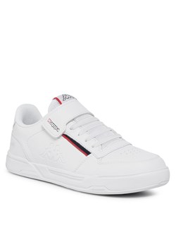 Sneakersy Kappa 260817K White/Red 1020 ze sklepu eobuwie.pl w kategorii Trampki dziecięce - zdjęcie 166864846
