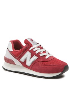 Sneakersy New Balance U574WQ2 Czerwony ze sklepu eobuwie.pl w kategorii Buty sportowe męskie - zdjęcie 166866308