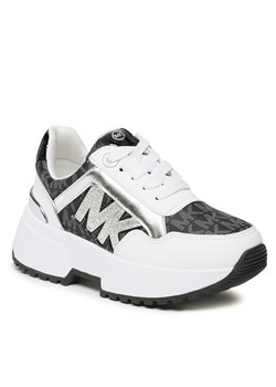 Sneakersy MICHAEL KORS KIDS Cosmo Maddy MK100724C White/Black ze sklepu eobuwie.pl w kategorii Buty sportowe dziecięce - zdjęcie 166866468