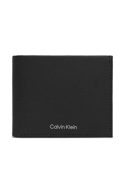 Duży Portfel Męski Calvin Klein Ck Must Bifold 5Cc W/Coin K50K511381 Czarny ze sklepu eobuwie.pl w kategorii Portfele męskie - zdjęcie 166867446