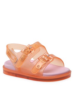 Sandały Melissa Mini Melissa Wide Sandal III 33405 Orange/Pink 52657 ze sklepu eobuwie.pl w kategorii Buciki niemowlęce - zdjęcie 166867529