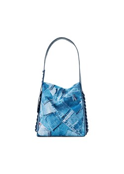 Torebka Desigual 23WAXY13 Niebieski ze sklepu eobuwie.pl w kategorii Torby Shopper bag - zdjęcie 166870848