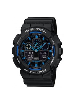 Zegarek G-Shock GA-100-1A2ER Black/Black ze sklepu eobuwie.pl w kategorii Zegarki - zdjęcie 166872999