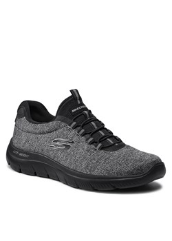 Sneakersy Skechers Forton 52813/BBK Black ze sklepu eobuwie.pl w kategorii Buty sportowe męskie - zdjęcie 166878298