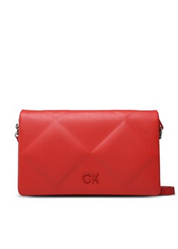 Torebka Calvin Klein Re-Lock Quilt Shoulder Bag K60K611021 XAD ze sklepu eobuwie.pl w kategorii Listonoszki - zdjęcie 166881838