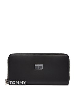 Duży Portfel Damski Tommy Jeans Tjw City Girl Large Za AW0AW15835 Black BDS ze sklepu eobuwie.pl w kategorii Portfele damskie - zdjęcie 166886828