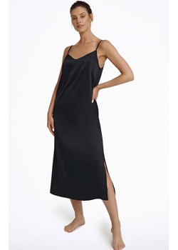 Satynowa koszula nocna damska czarna Marigo 41155-99X, Kolor czarny, Rozmiar M, Esotiq - id: 179580 - marki Esotiq - 166889178 Satynowa koszula nocna damska czarna Marigo 41155-99X, Kolor czarny, Rozmiar M, Esotiq ze sklepu Intymna w kategorii Koszule nocne - zdjęcie 166889178