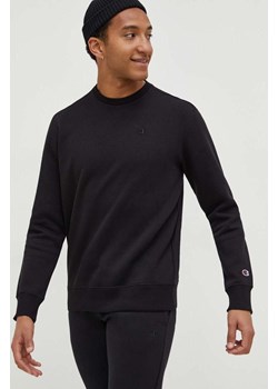 Champion bluza męska kolor czarny gładka ze sklepu ANSWEAR.com w kategorii Bluzy męskie - zdjęcie 166928675