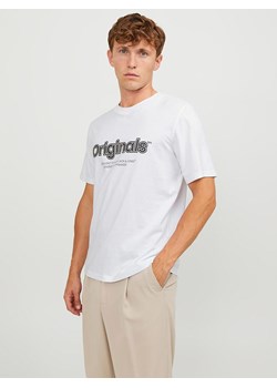 Jack &amp; Jones Koszulka &quot;Lake&quot; w kolorze białym ze sklepu Limango Polska w kategorii T-shirty męskie - zdjęcie 166930957