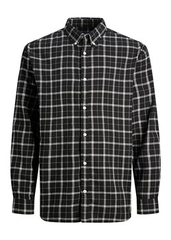 Jack &amp; Jones Koszula &quot;Cozy&quot; - Slim fit - w kolorze czarno-białym ze sklepu Limango Polska w kategorii Koszule męskie - zdjęcie 166931037