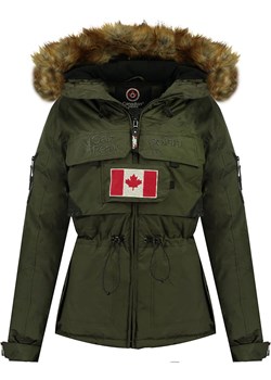 Canadian Peak Kurtka zimowa &quot;Bantouneak&quot; w kolorze khaki ze sklepu Limango Polska w kategorii Parki damskie - zdjęcie 166931126