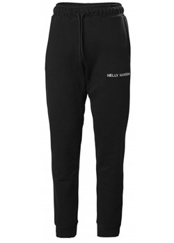 Męskie spodnie dresowe Helly Hansen Core Sweat Pant - czarne ze sklepu Sportstylestory.com w kategorii Spodnie męskie - zdjęcie 166933608