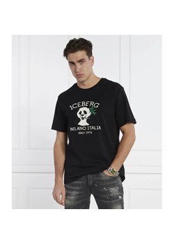 Iceberg T-shirt | Regular Fit ze sklepu Gomez Fashion Store w kategorii T-shirty męskie - zdjęcie 166939095