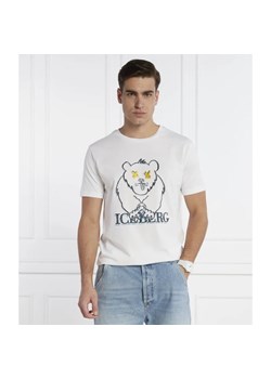 Iceberg T-shirt | Regular Fit ze sklepu Gomez Fashion Store w kategorii T-shirty męskie - zdjęcie 166939108
