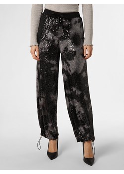Liu Jo Collection Spodnie Kobiety Bawełna czarny wzorzysty ze sklepu vangraaf w kategorii Spodnie damskie - zdjęcie 166939866