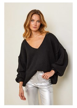 Plume Sweter &quot;Dagan&quot; w kolorze czarnym ze sklepu Limango Polska w kategorii Swetry damskie - zdjęcie 166940116