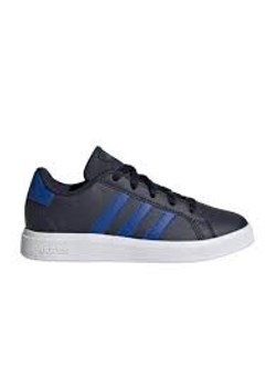 Buty adidas Grand Court 2.0 K Jr IG4827 niebieskie ze sklepu ButyModne.pl w kategorii Buty sportowe dziecięce - zdjęcie 166944409