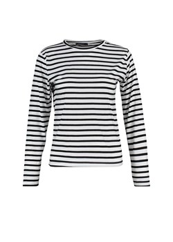 trendyol Koszulka w kolorze biało-czarnym ze sklepu Limango Polska w kategorii Bluzki damskie - zdjęcie 166944756