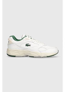 Lacoste sneakersy skórzane STORM 96 VTG 223 2 SMA kolor biały 46SMA0092 ze sklepu ANSWEAR.com w kategorii Buty sportowe męskie - zdjęcie 166947729