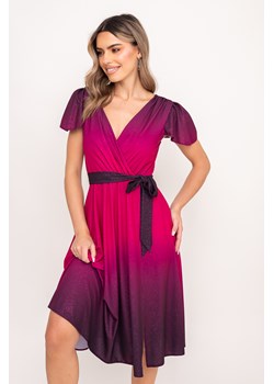Sukienka brokatowa VERVENO Wzór 2 ze sklepu TONO w kategorii Sukienki - zdjęcie 166951196