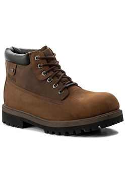 Trapery Skechers Sergeants 4442/CDB Dark Brown ze sklepu eobuwie.pl w kategorii Buty zimowe męskie - zdjęcie 166953127