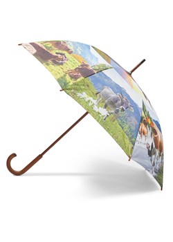 Parasolka Happy Rain Long Manuell 74140 Kolorowy ze sklepu eobuwie.pl w kategorii Parasole - zdjęcie 166953599