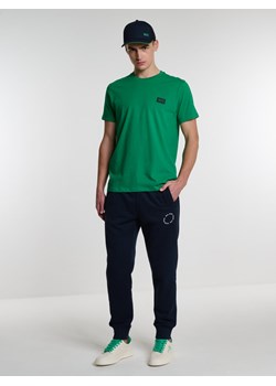 Koszulka męska bawełniana zielona Forener 301 ze sklepu Big Star w kategorii T-shirty męskie - zdjęcie 166958888