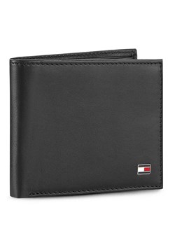 Duży Portfel Męski Tommy Hilfiger Eton Mini Cc Wallet AM0AM00655/83365 Czarny ze sklepu eobuwie.pl w kategorii Portfele męskie - zdjęcie 166963827