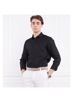 Armani Exchange Lniana koszula | Regular Fit ze sklepu Gomez Fashion Store w kategorii Koszule męskie - zdjęcie 166973159