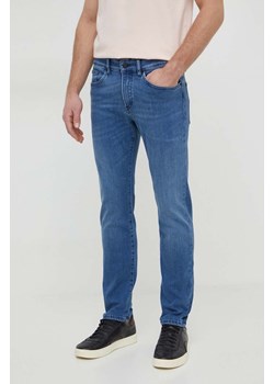 BOSS jeansy męskie kolor niebieski ze sklepu ANSWEAR.com w kategorii Jeansy męskie - zdjęcie 166977106