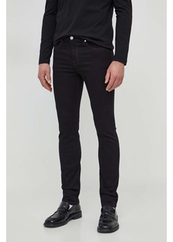 Karl Lagerfeld jeansy męskie kolor czarny ze sklepu ANSWEAR.com w kategorii Jeansy męskie - zdjęcie 166977117