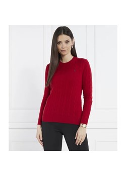 POLO RALPH LAUREN Wełniany sweter | Regular Fit | z dodatkiem kaszmiru ze sklepu Gomez Fashion Store w kategorii Swetry damskie - zdjęcie 166987145