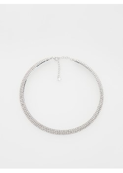 Reserved - Naszyjnik z kryształkami - srebrny ze sklepu Reserved w kategorii Naszyjniki - zdjęcie 166987715