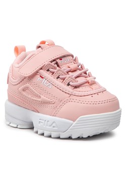 Sneakersy Fila Disruptor E Infants 1011298.40035 English Rose ze sklepu eobuwie.pl w kategorii Buciki niemowlęce - zdjęcie 166989236