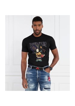Dsquared2 T-shirt | Regular Fit ze sklepu Gomez Fashion Store w kategorii T-shirty męskie - zdjęcie 166994756
