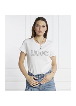 Liu Jo T-shirt | Regular Fit ze sklepu Gomez Fashion Store w kategorii Bluzki damskie - zdjęcie 166994767