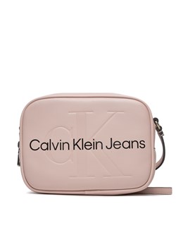 Torebka Calvin Klein Jeans Sculpted Camera Bag18 Mono K60K610275 Różowy ze sklepu eobuwie.pl w kategorii Listonoszki - zdjęcie 166996045