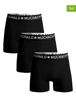 Muchachomalo Bokserki (3 pary) w kolorze czarnym ze sklepu Limango Polska w kategorii Majtki męskie - zdjęcie 167000206