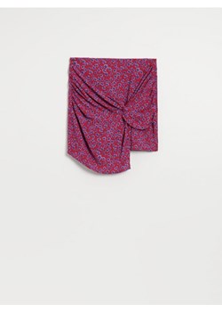 Asymetryczna spódnica mini z drapowaniem ze sklepu House w kategorii Spódnice - zdjęcie 167336035