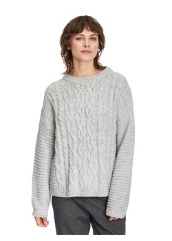 Betty Barclay Sweter w kolorze jasnoszarym ze sklepu Limango Polska w kategorii Swetry damskie - zdjęcie 167340936