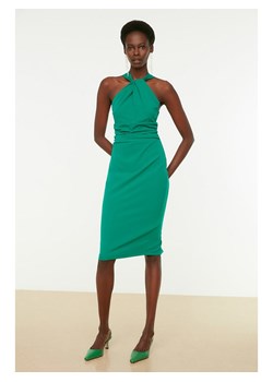 trendyol Sukienka w kolorze zielonym ze sklepu Limango Polska w kategorii Sukienki - zdjęcie 167341045