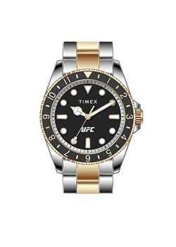 Zegarek Timex UFC Debut TW2V56700 Srebrny ze sklepu eobuwie.pl w kategorii Zegarki - zdjęcie 167343389