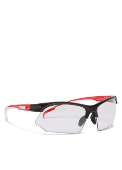 Okulary przeciwsłoneczne Uvex Sportstyle 80 Vario S5308722301 Black Red White ze sklepu eobuwie.pl w kategorii Okulary przeciwsłoneczne męskie - zdjęcie 167343448