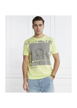 Iceberg T-shirt | Regular Fit ze sklepu Gomez Fashion Store w kategorii T-shirty męskie - zdjęcie 167351488