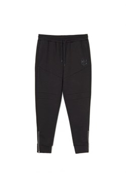 Cropp - Czarne joggery slim - czarny ze sklepu Cropp w kategorii Spodnie męskie - zdjęcie 167360025
