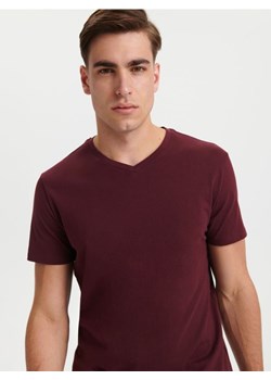 Sinsay - Koszulka - czerwony ze sklepu Sinsay w kategorii T-shirty męskie - zdjęcie 167360768