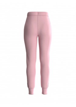 Damskie spodnie dresowe Guess Allie Scuba - różowe ze sklepu Sportstylestory.com w kategorii Spodnie damskie - zdjęcie 167362398