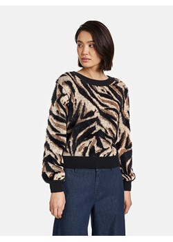 TAIFUN Sweter w kolorze brązowo-beżowym ze sklepu Limango Polska w kategorii Swetry damskie - zdjęcie 167365318